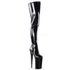 Pleaser - BEYOND4000 Platform Overknee Boots - Pole dance shoes - Black Product image